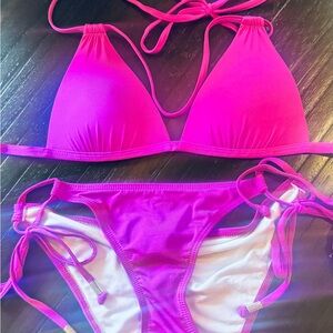 VODA SWIM Pink Bikini Set